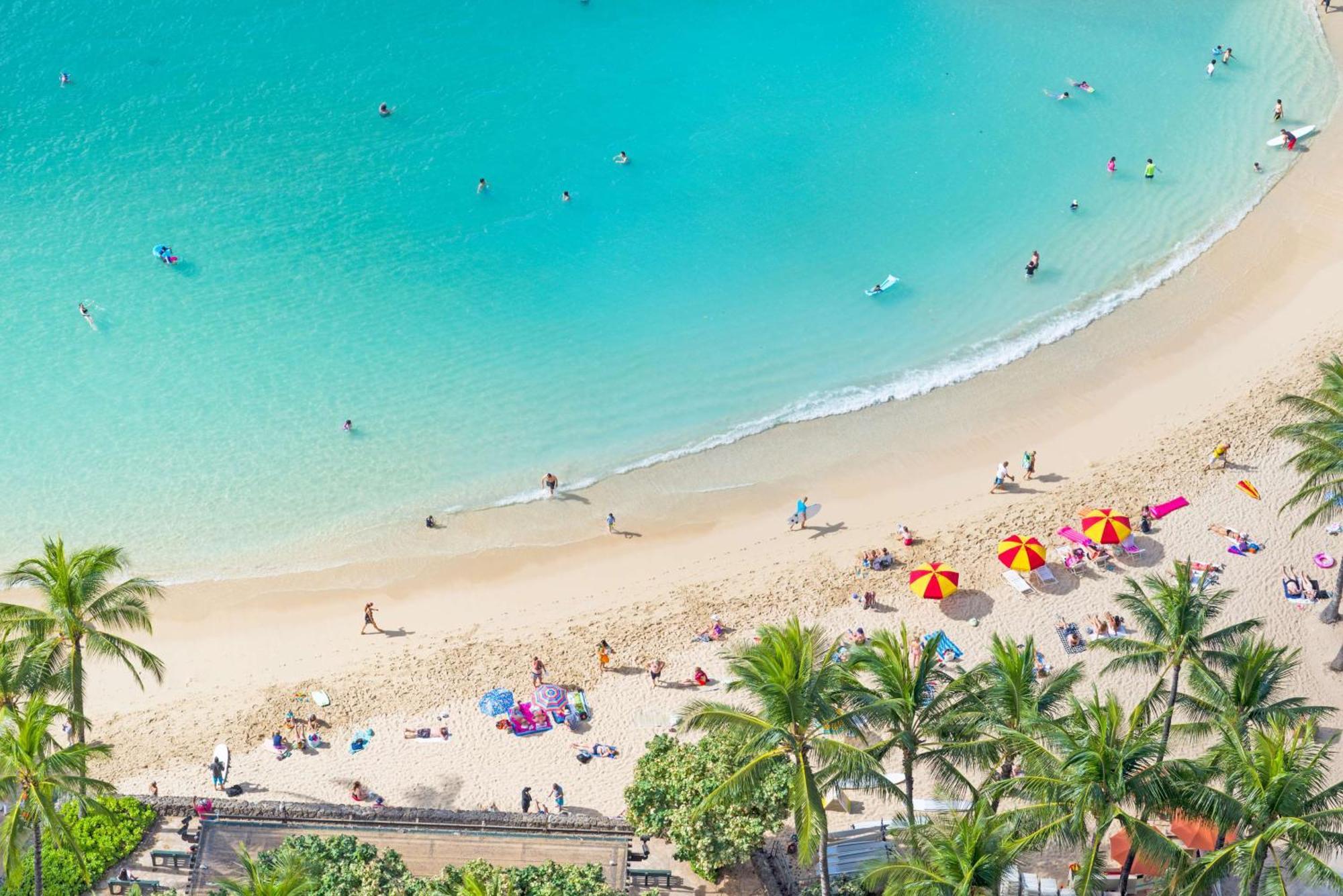 แอสตัน ไวกีกิ บีช ทาวเวอร์ Aparthotel โฮโนลูลู ภายนอก รูปภาพ Waikiki Beach