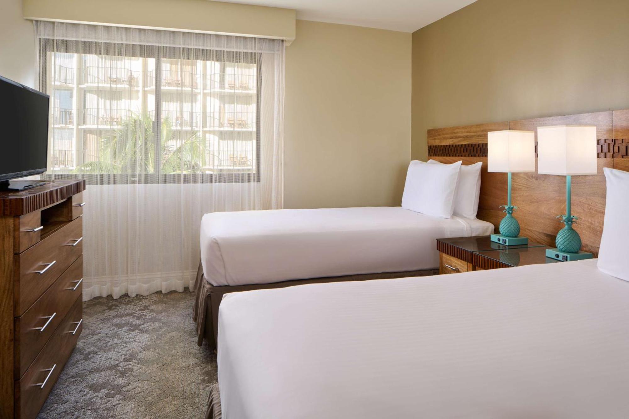 แอสตัน ไวกีกิ บีช ทาวเวอร์ Aparthotel โฮโนลูลู ภายนอก รูปภาพ A bedroom at the Hilton Las Vegas