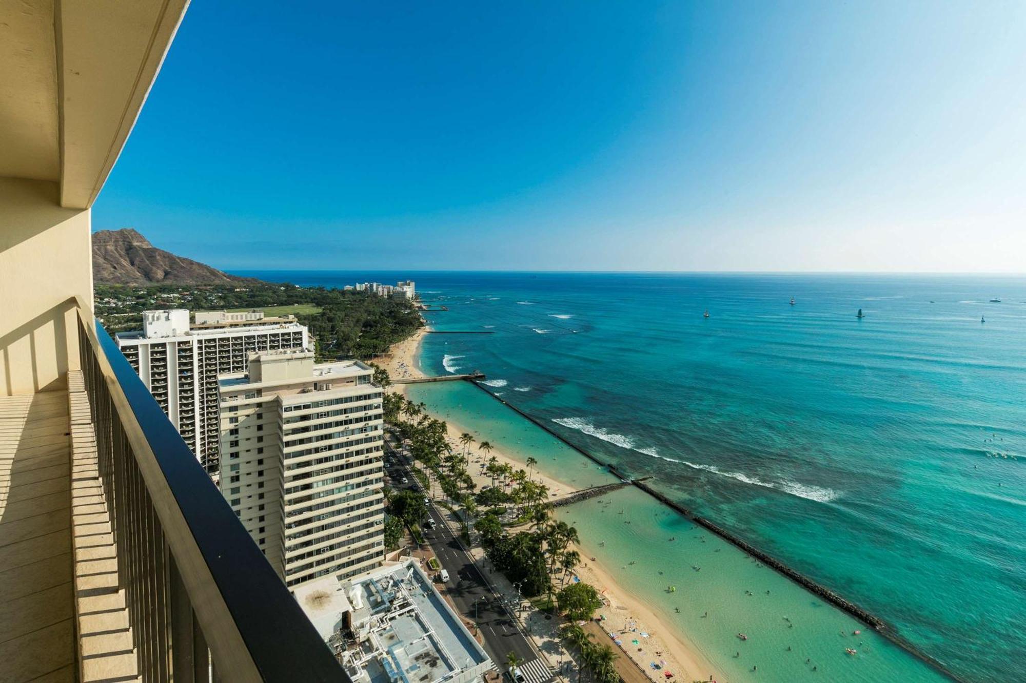 แอสตัน ไวกีกิ บีช ทาวเวอร์ Aparthotel โฮโนลูลู ภายนอก รูปภาพ Waikiki, Honolulu